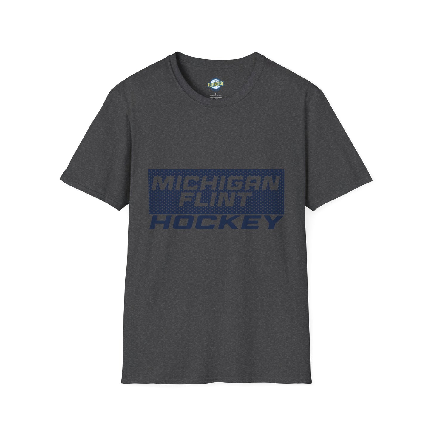 Michigan Flint Hockey Unisex Softstyle T-Shirt