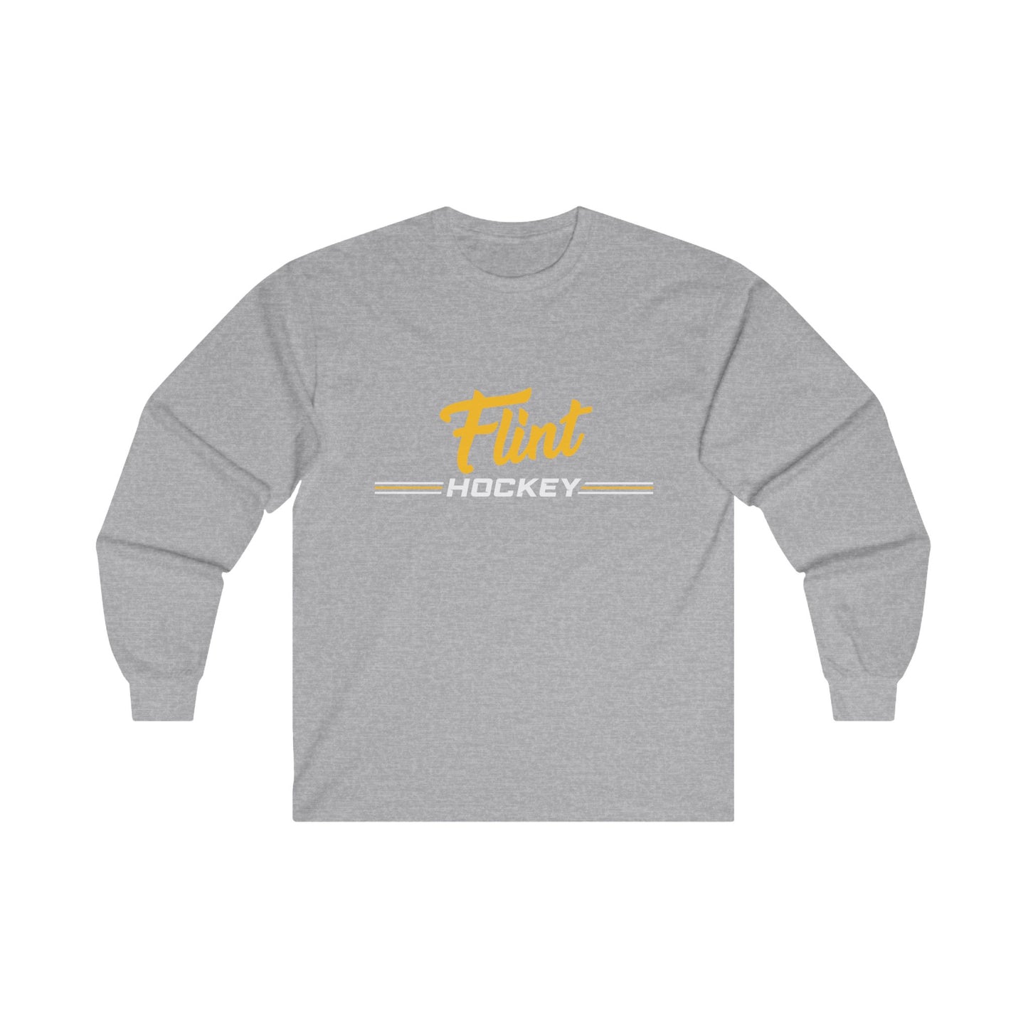 Flint Hockey Unisex Ultra Cotton Long Sleeve Tee