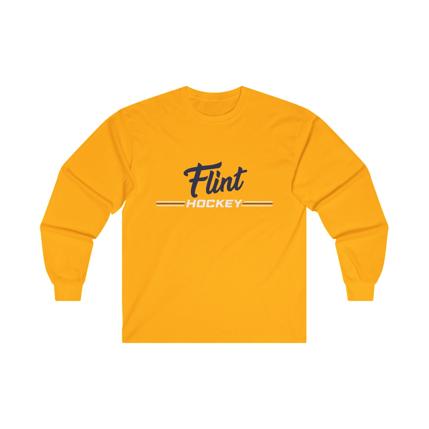 Flint Hockey Unisex Ultra Cotton Long Sleeve Tee