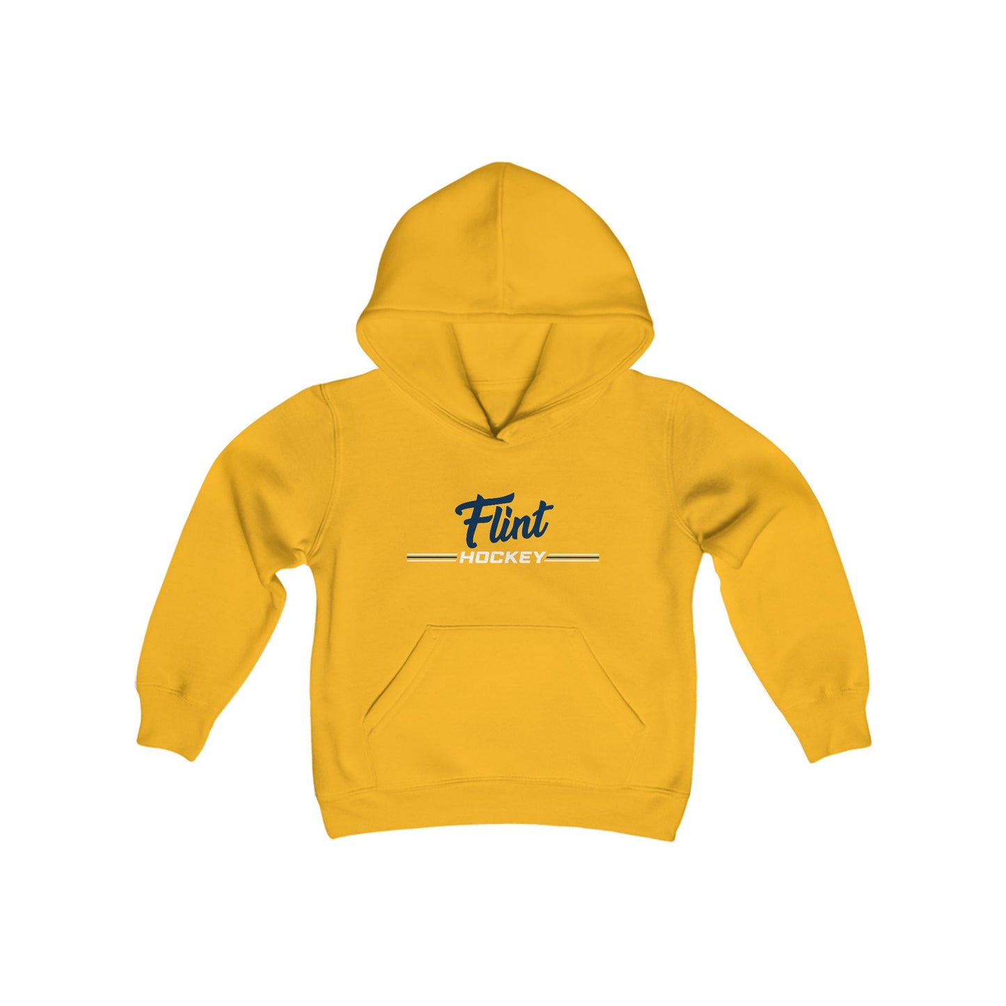Youth Flint Hockey Heavy Blend Hooded Sweatshirt
