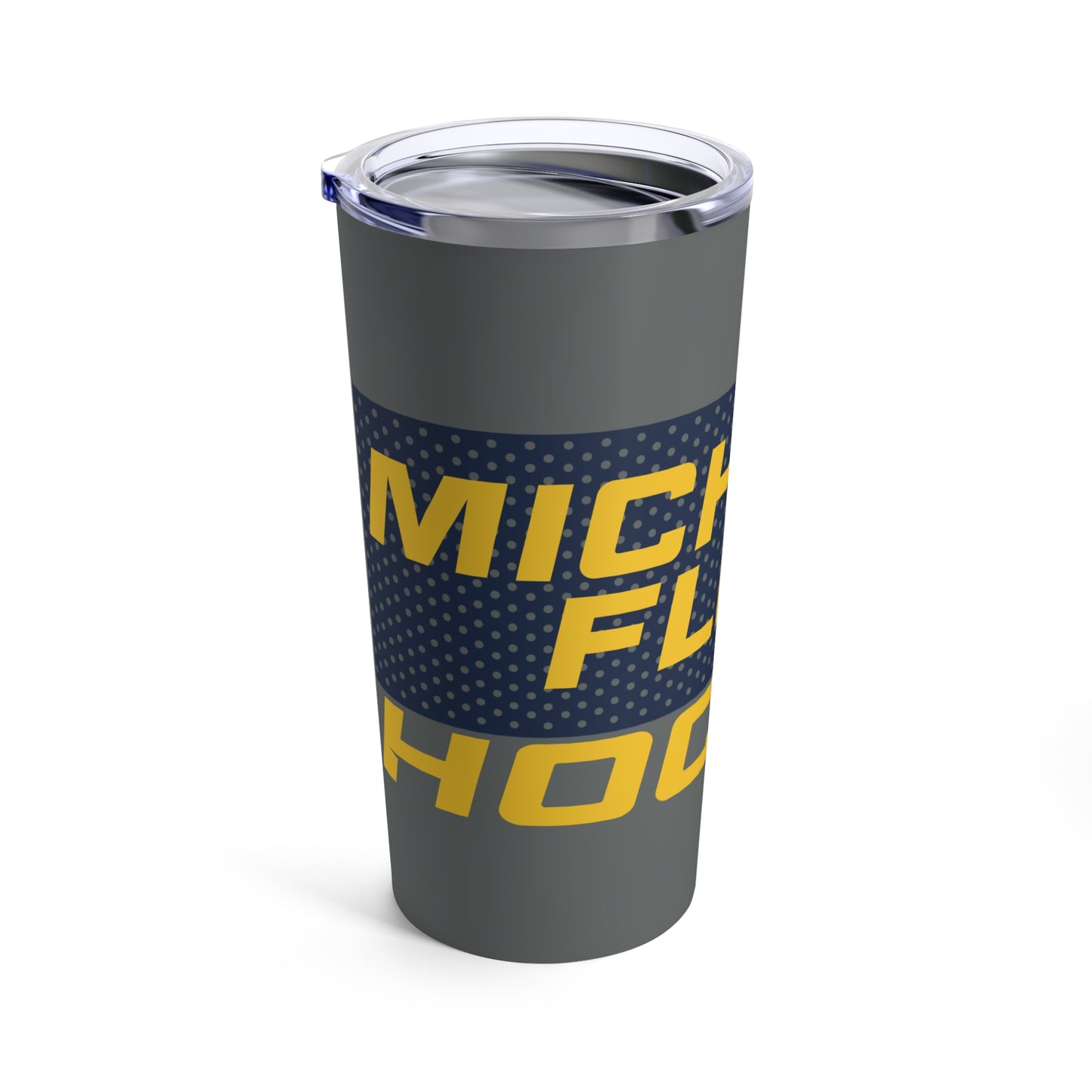 Michigan Flint Hockey 20oz Tumbler