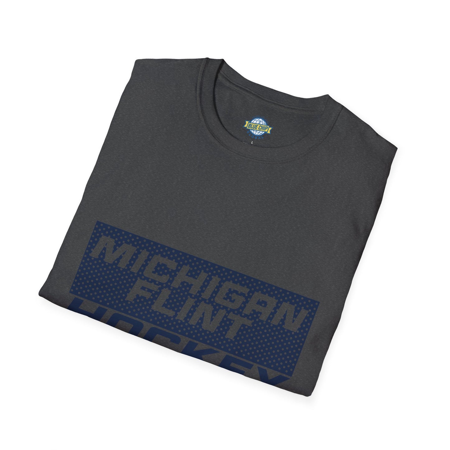 Michigan Flint Hockey Unisex Softstyle T-Shirt
