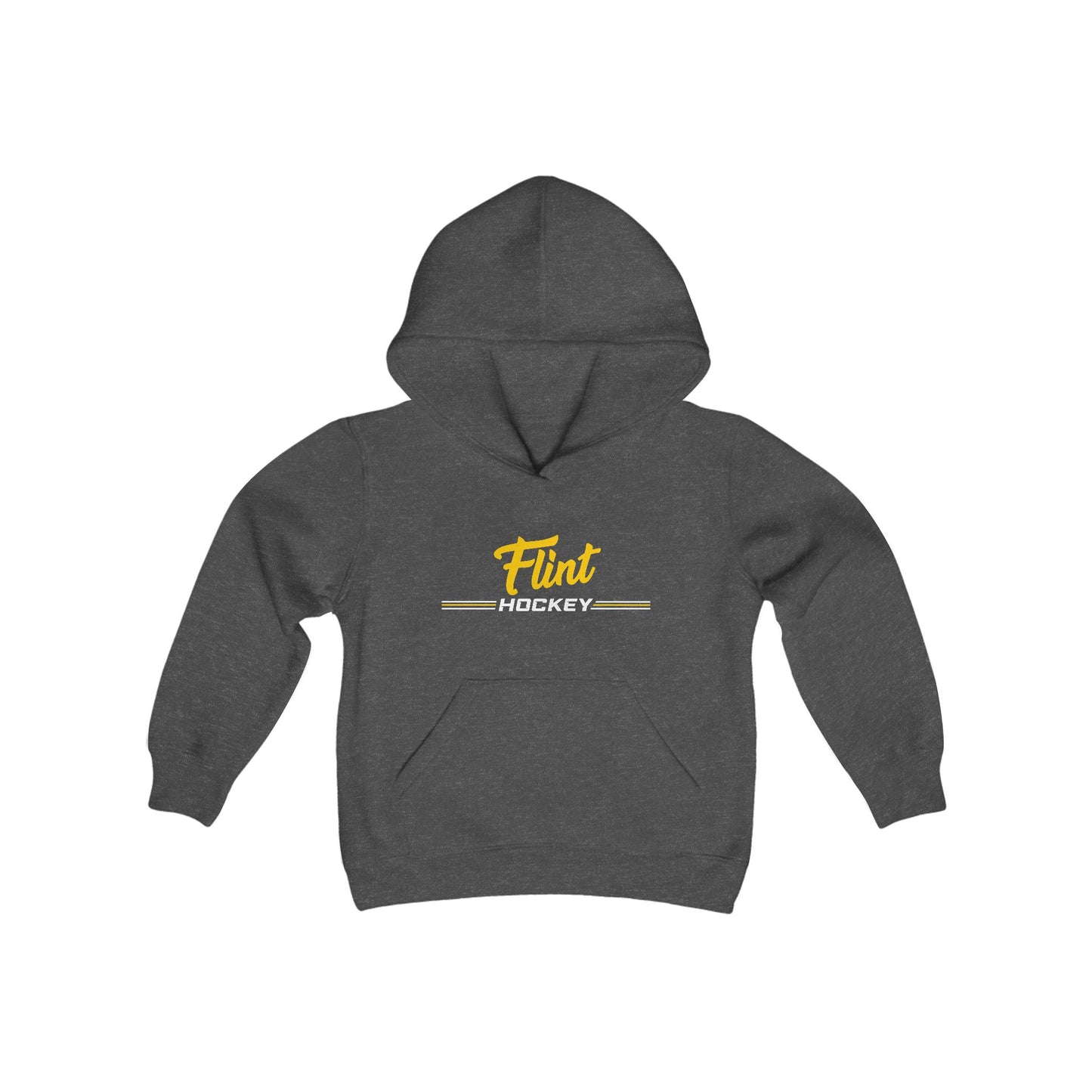 Youth Flint Hockey Heavy Blend Hooded Sweatshirt