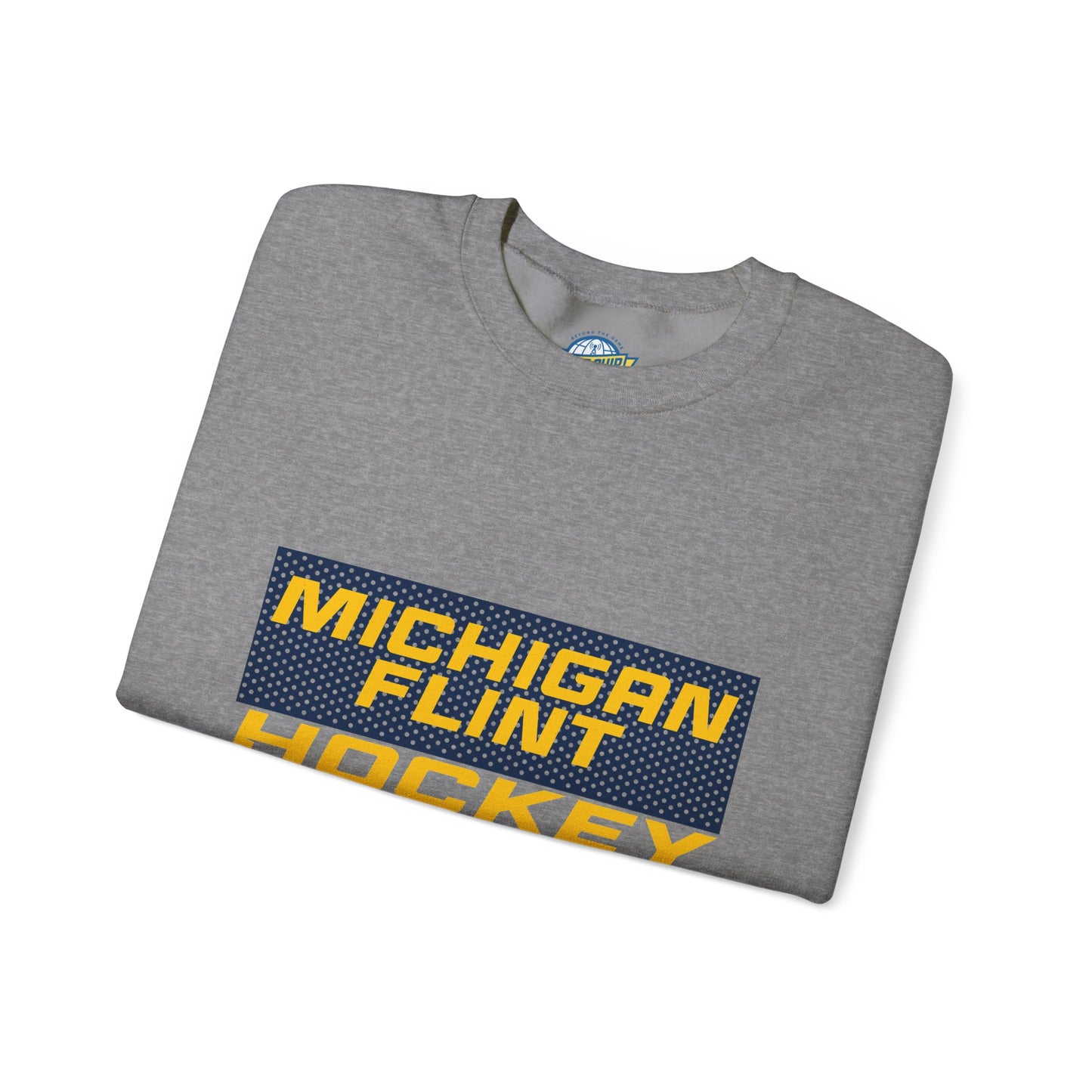 Women's Heavy Blend™ Crewneck Sweatshirt - Michigan Flint Hockey