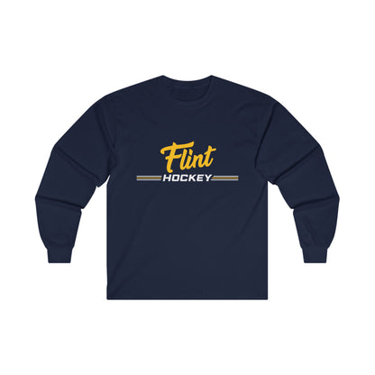 Flint Hockey Unisex Ultra Cotton Long Sleeve Tee